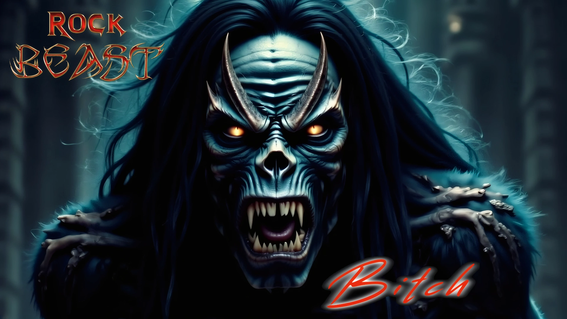 Watch the official Rock Beast dark industrial gothic rock music video cinematic 4K on YouTube