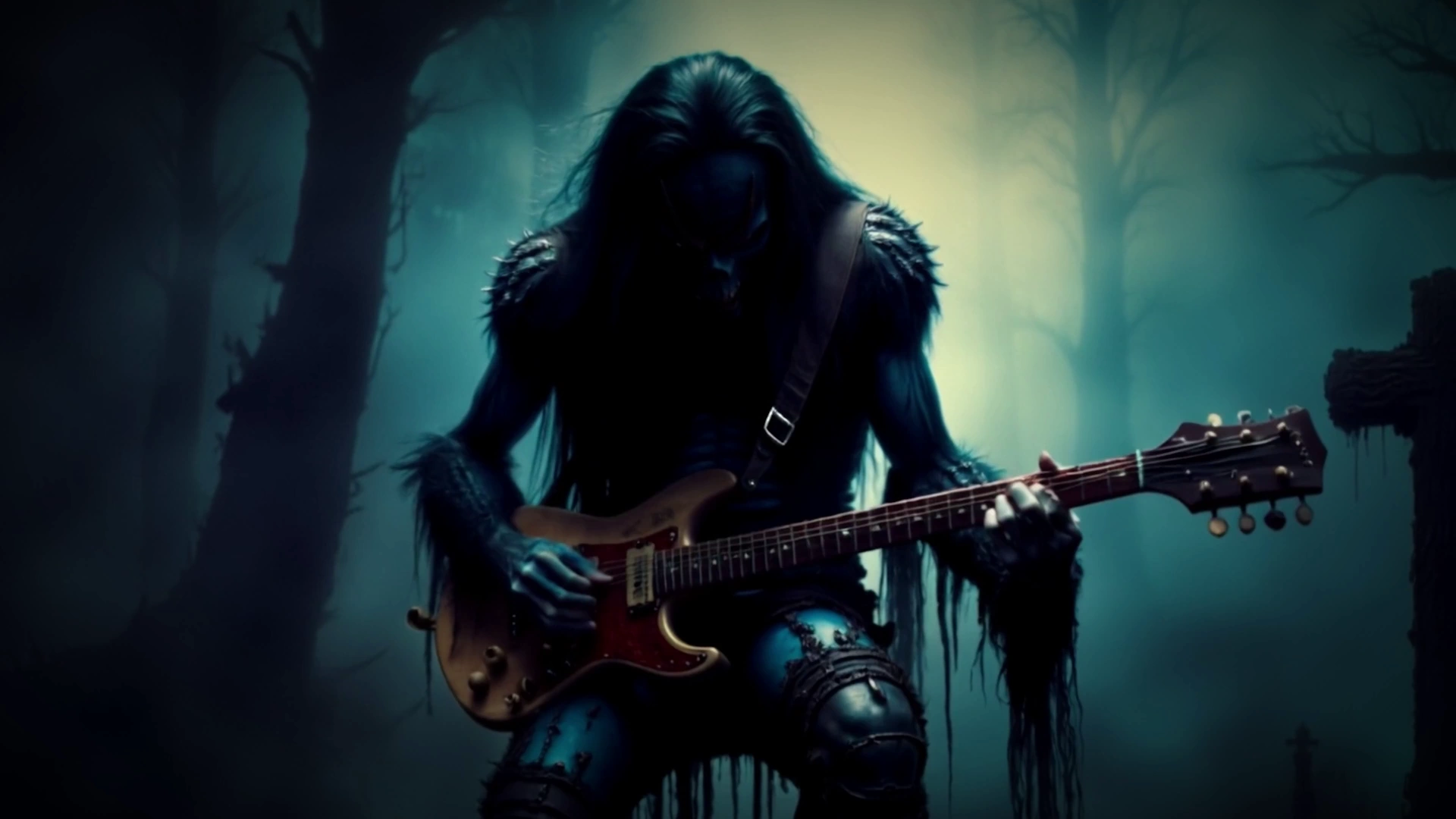 Rock Beast dark industrial rock cinematic 4K visual