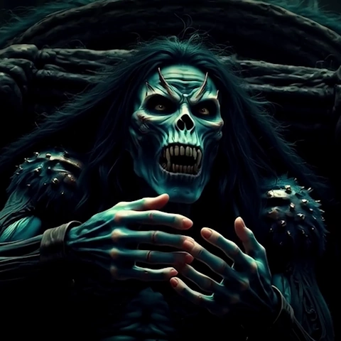Rock Beast raw mechanical intensity dark industrial scene